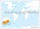 Yemen Location Map