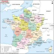 Map of France