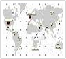 Country Hits Map