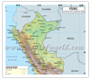 Peru Lat Long Map