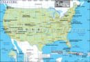 US and Cuba Map