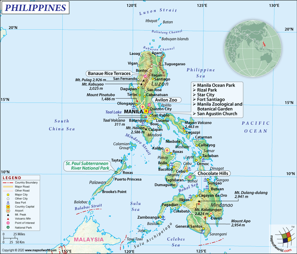Map Of The Philippines