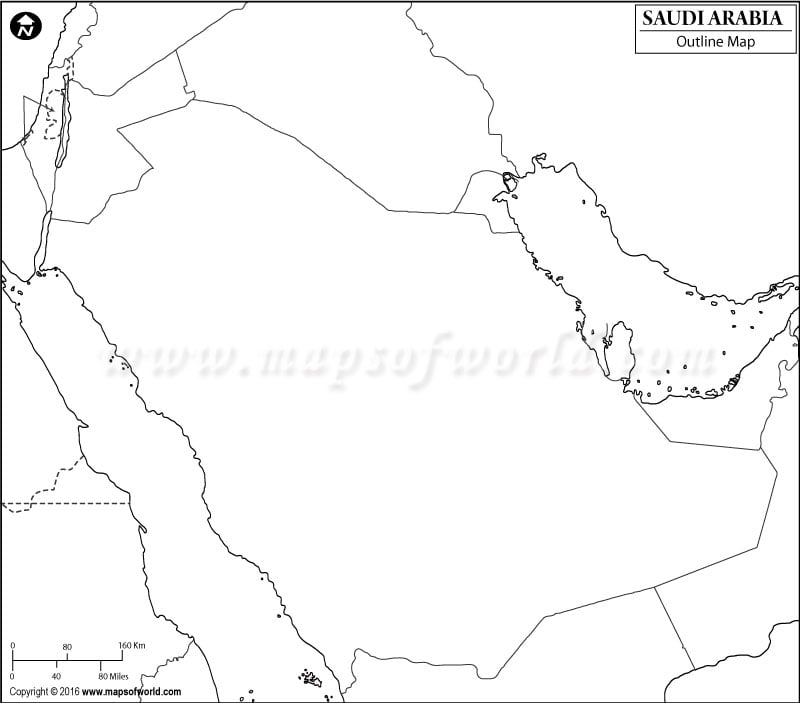 Saudi Arabia Time Zone Map