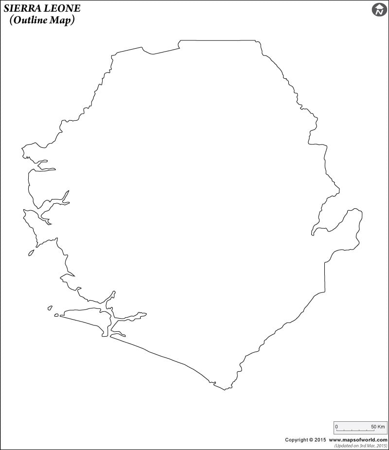 Sierra Leone Time Zone Map