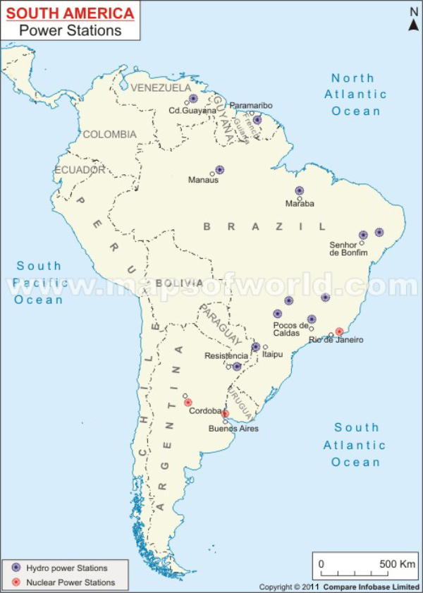 South America Power Stations