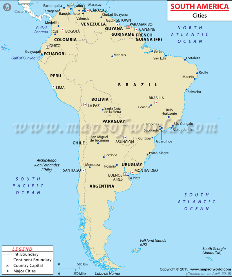 South America Cities