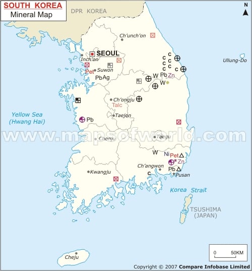South Korea Minerals