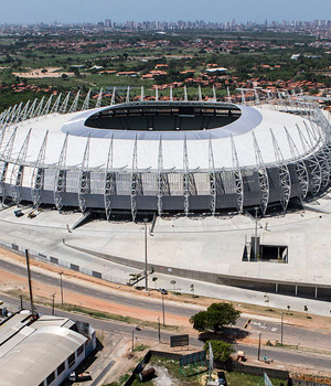 Brasilien Stadionpostkarte Castelão Fortaleza 