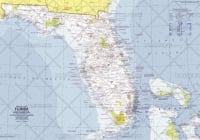 Close Up USA, Florida Map