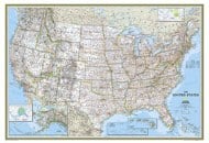 United States Classic Wall Map