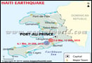 Haiti Earthquake map