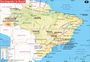 Brazil Earthquake map