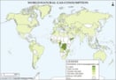 World Natural Gas Consumption Map