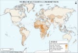 World Electricity Consumption Map