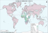 World Internet Hosts Map