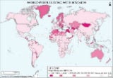 World People Living with HIV/AIDS Map