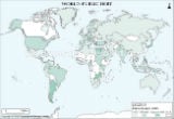 World Public Debt Map