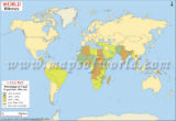 World Illiteracy Map