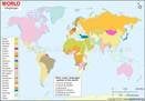 World Map of Spoken Languages