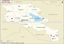 Armenia Mineral Map