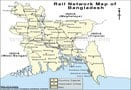 Bangladesh Rail Map