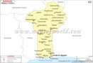 Benin Cities Map