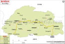 Bhutan Road Map