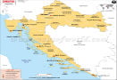 Croatia Airports Map