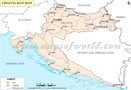 Croatia Rail Map