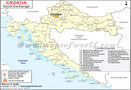 Croatia Stock Exchange Map