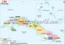 Political Map of Cuba