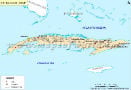 Cuba Rail Map