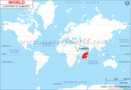 Djibouti Location Map