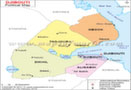 Political Map of Djibouti