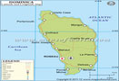 Dominica Lat Long Map