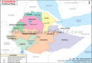 Political Map of Ethiopia