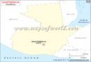 Guatemala Outline Map