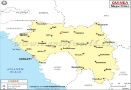 Guinea Cities Map