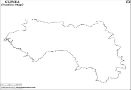 Guinea Outline Map
