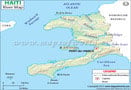 Haiti River Map