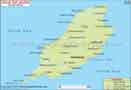 Isle of Man Road Map