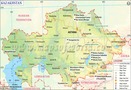 Kazakhstan Map