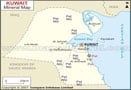Kuwait Mineral Map