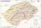 Lesotho Map