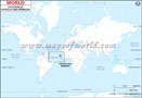 Antigua & Barbuda Location on World Map