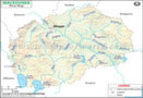 Macedonia River Map