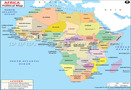 Map of Countries in Africa
