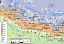 Nepal Physical Map