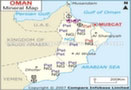 Oman Mineral Map