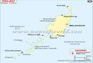 Palau Cities Map